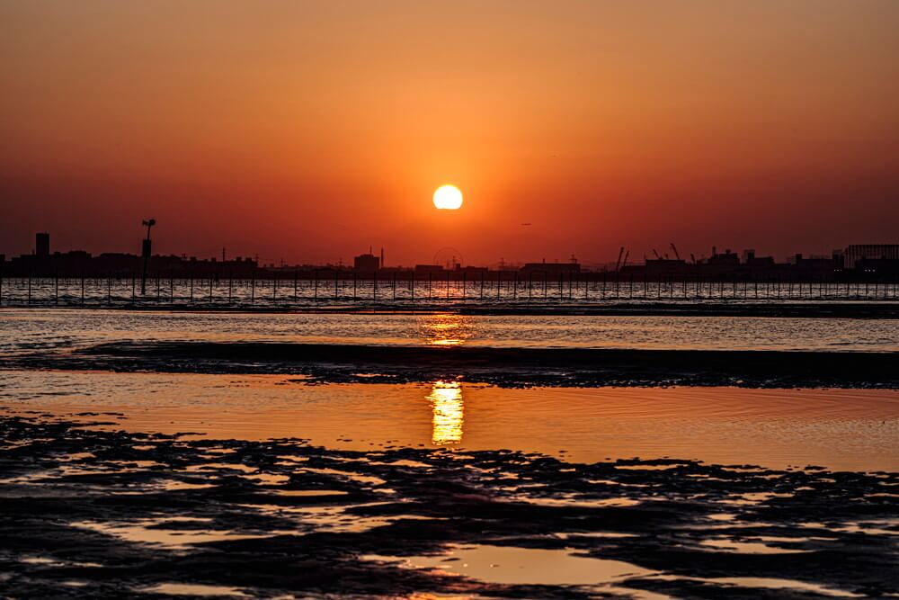 遠景ダイヤモンド富士